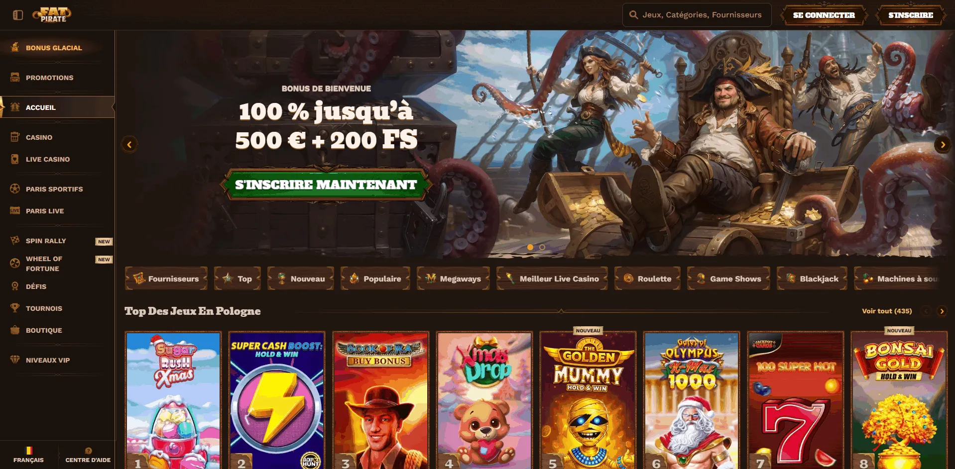 FatPirate Casino en ligne Casino en ligne FatPirate
